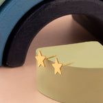 925 Sterling Silver Star Studs 635