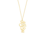 925 Sterling Silver We Can Do It! Necklace