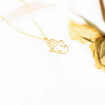 925 Sterling Silver Hamsa Necklace