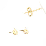 925 Sterling Silver Pumpkin Studs 3