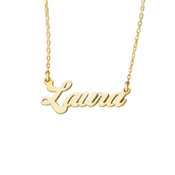 925 Sterling Silver Name Necklace 303