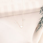 925 Sterling Silver Personalised Initial Name (Halley)