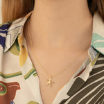 925 Sterling Silver Deni̇z Stari Necklace