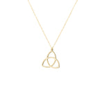 925 Sterling Silver Trinity Knot Necklace