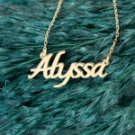 925 Sterling Silver Name Necklace 325