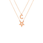 925 Sterling Silver Star With Initial Necklace