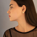 925 Sterling Silver Angel Studs 449
