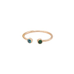 925 Sterling Silver Birth Stone Ring