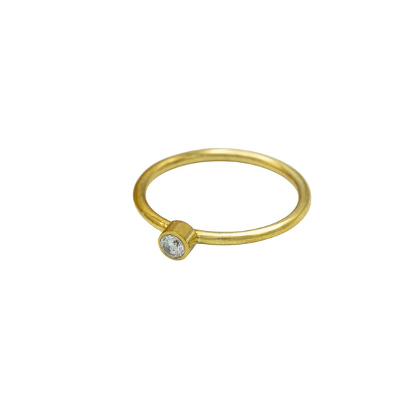 925 Sterling Silver Personalized Birthstone Ring