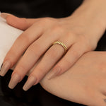 925 Sterling Silver Burgu Ring