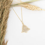 925 Sterling Silver Christmas Tree Necklace