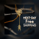 925 Sterling Silver Halloween Threader Earrings