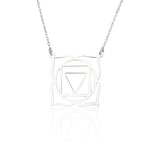 925 Sterling Silver Root Chakra Necklace