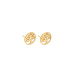 925 Sterling Silver Tree Of Life Studs