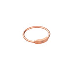 925 Sterling Silver Initial Ring