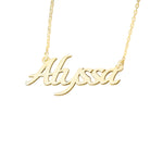 925 Sterling Silver Name Necklace 325