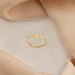 925 Sterling Silver Tiny Bird Ring