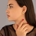 925 Sterling Silver Cat Studs,