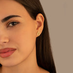 925 Sterling Silver Angel Studs 448