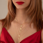 925 Sterling Silver Initial Necklace