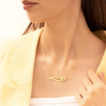 925 Sterling Silver Heart Name Necklace ,
