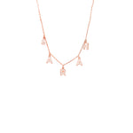 925 Sterling Silver Personalised Initial Name (Halley)