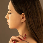 925 Sterling Silver Star Stud Earring