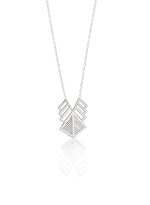 925 Sterling Silver Unique Kite Necklace