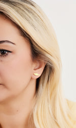 925 Sterling Silver Shark Earrings