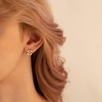 925 Sterling Silver Poker Chip Studs