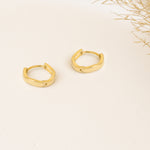 925 Sterling Silver Kalin, Zigzagli/Dalgali Hoop Earrings