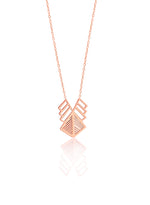925 Sterling Silver Unique Kite Necklace