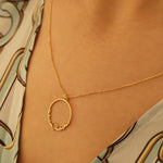 925 Sterling Silver Heart Ring Necklace With Names