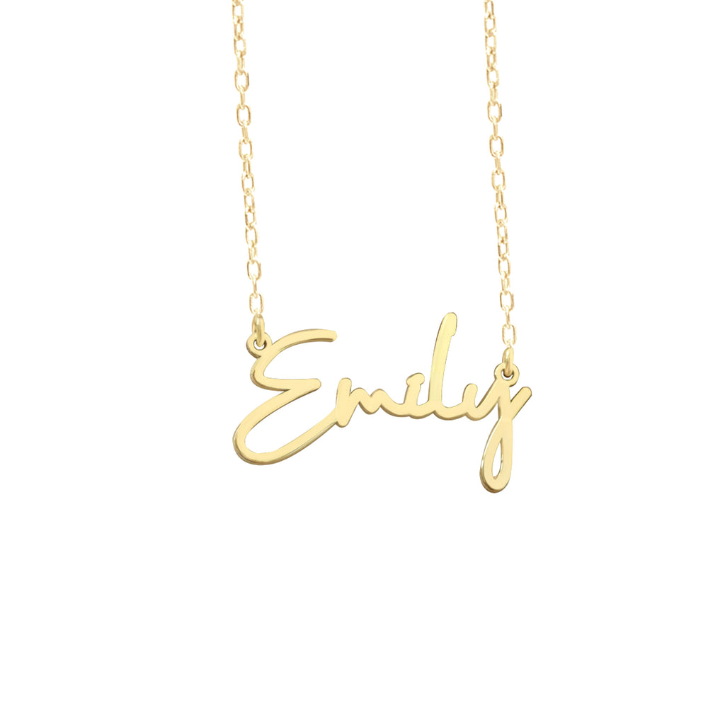 925 Sterling Silver Name Necklace 310