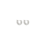 925 Sterling Silver Rainbow Earrings