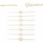925 Sterling Silver Sacral Chakra Bracelet