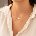 925 Sterling Silver Harry Potter Magic Wand Name Necklace