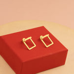 925 Sterling Silver Square Ear Jacket Earrings