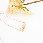 925 Sterling Silver Isim Necklace 3