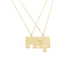 925 Sterling Silver Personalized Puzzle Necklace