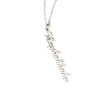 925 Sterling Silver Bay Kahkaha Personalized Custom Name Necklace