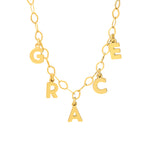 925 Sterling Silver Initial Necklace