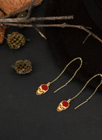 925 Sterling Silver Enamel Skull Earrings