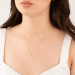 925 Sterling Silver Monogram Necklace