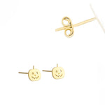 925 Sterling Silver Pumpkin Studs 1