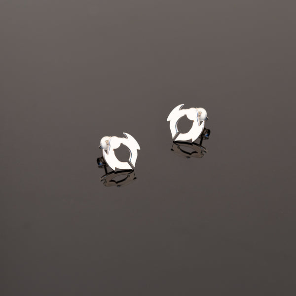 925 Sterling Silver Star Wars Ahsoka Earrings
