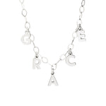 925 Sterling Silver Initial Necklace