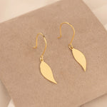 925 Sterling Silver Leaf Earrings 317