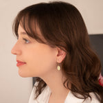 925 Sterling Silver Birth Flower Earrings