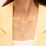 925 Sterling Silver Sun And Star Necklace